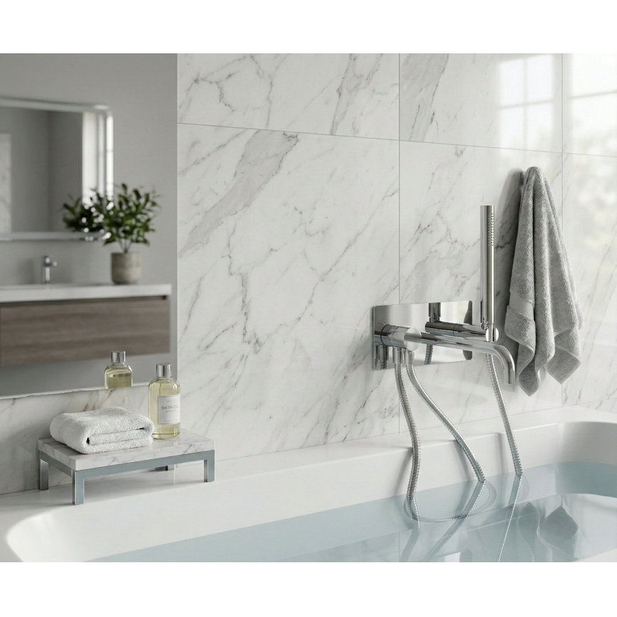 Paffoni - Badkarsset LIGHT polerad krom