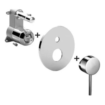 Paffoni - Duschblandare för inbyggnad LIGHT, blank krom