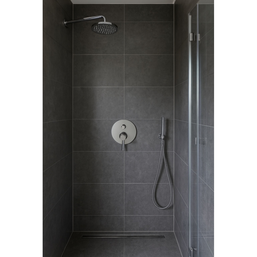 Paffoni - Duschblandare för inbyggnad LIGHT, blank krom