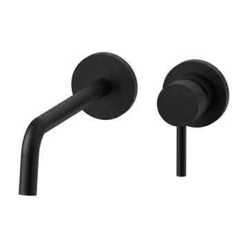 Paffoni - LIGHT tvättställsblandare för dold installation, svart