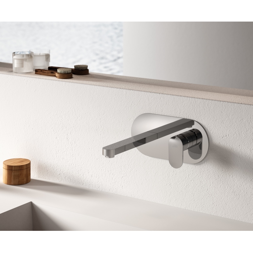 Paffoni - Tvättställsblandare för dold installation CANDY, polerad krom