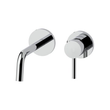 Paffoni - Tvättställsblandare för inbyggnad LIGHT, polerad krom