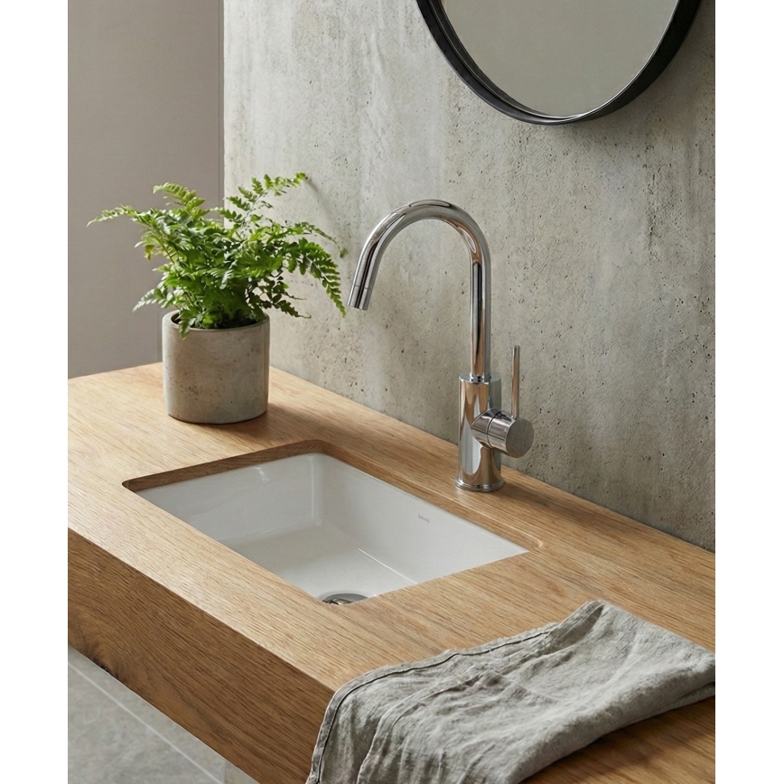 Paffoni - Tvättställsblandare LIGHT blank krom