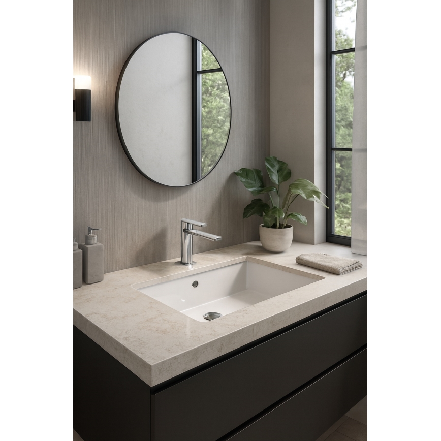 Paffoni - Tvättställsblandare med bottenventil TANGO mattkrom