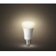 PAKET 2x Dimbar LED-lampa Philips Hue Vit E27/9W/230V 2700K
