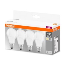 PAKET 4x LED-lampor A60 E27/9W/230V 2700K - Osram