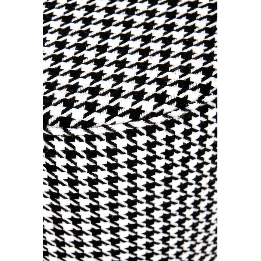 Pall ARUNA Ø 36 cm vit/svart/guld