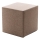 Pall CUBI 40x40 cm brun