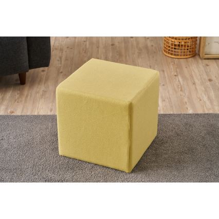 Pall CUBI 40x40 cm gul