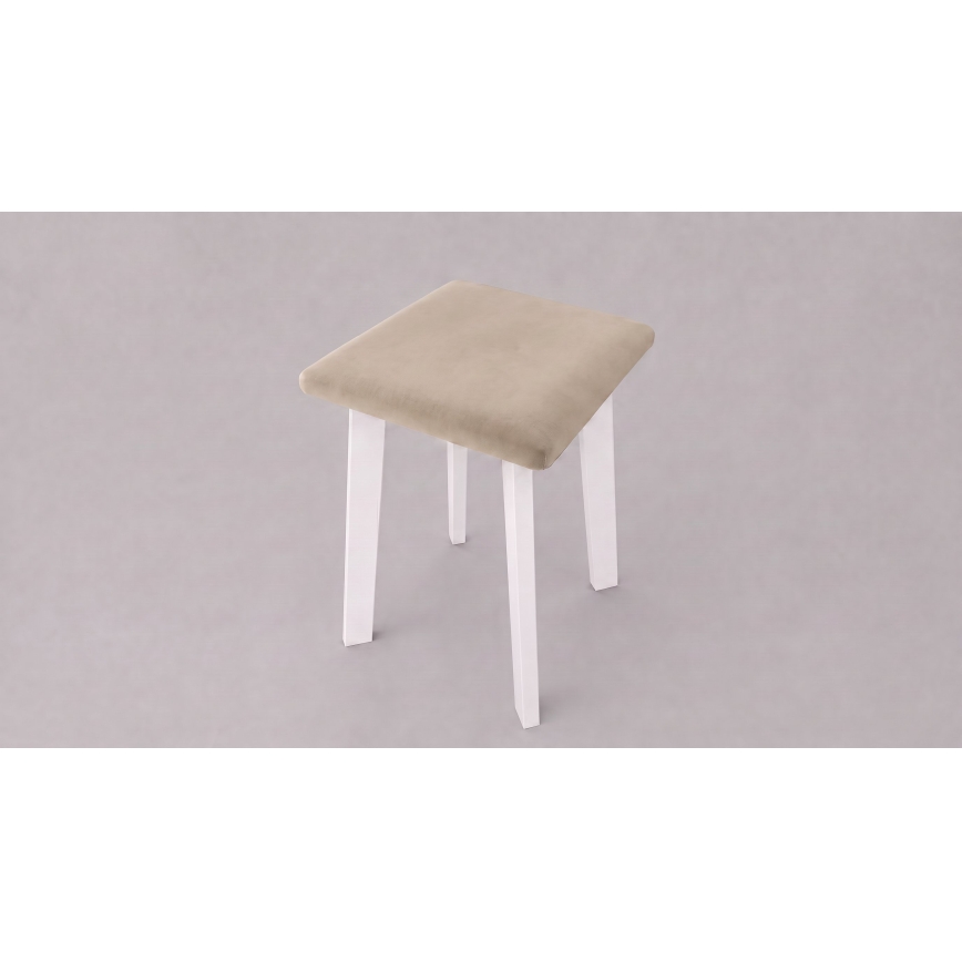 Pall LUBE 36x36 cm vit/beige