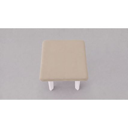 Pall LUBE 36x36 cm vit/beige