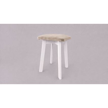 Pall LUBE 36x36 cm vit/beige