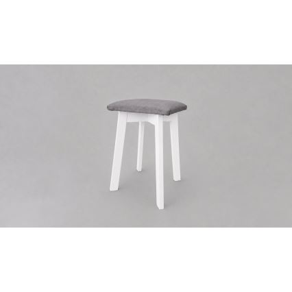 Pall LUBE 36x36 cm vit/grå