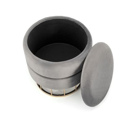 Pall MINTY Ø 37 cm grå/guld