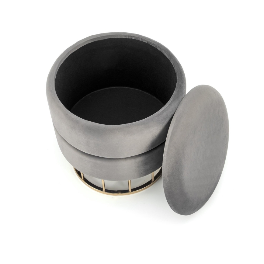 Pall MINTY Ø 37 cm grå/guld