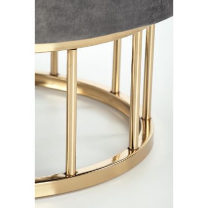 Pall MINTY Ø 37 cm grå/guld