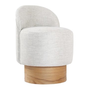 Pall RIKI 40x47 cm ljusgrå