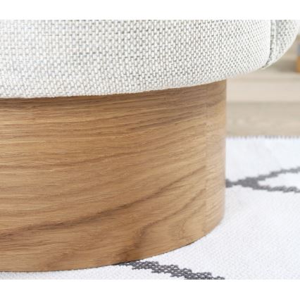 Pall RIKI 40x47 cm ljusgrå