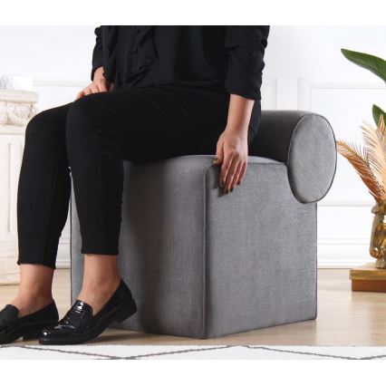 Pall TIKI 47x45 cm grå