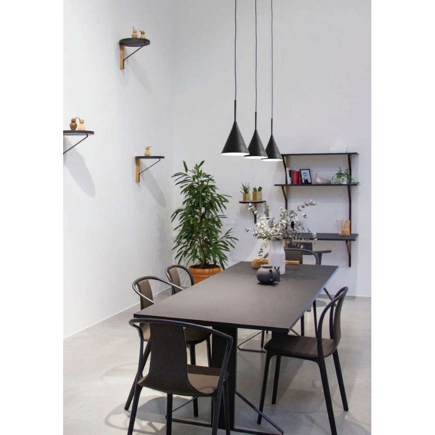 Palnas 62004440 - Ljuskrona med snöre ALEX 1xGU10/10W/230V