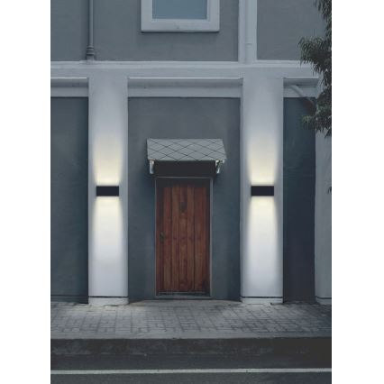 Palnas 66001371 - Utomhus Väggbelysning TONY 1xE27/18W/230V