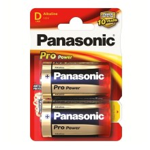 Panasonic LR20 PPG - 2st Alkaliska batterier D Pro Power 1.5V