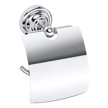 Pappershållare 14 x 15 cm, silver