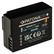 PATONA - Ackumulator Panasonic DMW-BLC12 1100mAh Li-Ion Platinum USB-C laddar