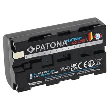 PATONA - Ackumulator Sony NP-F550/F330/F570 3500mAh Li-Ion Platinum USB-C charging