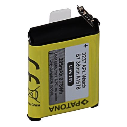 PATONA - Apple Watch batteri 1 205mAh A1578 38 mm