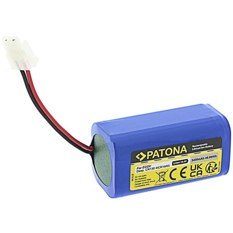 PATONA - Batteri Ecovacs Deebot CR130 3400mAh Li-lon 14,4V