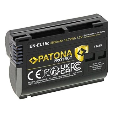 PATONA - Batteri till Nikon EN-EL15C 2600mAh Li-Ion Protect