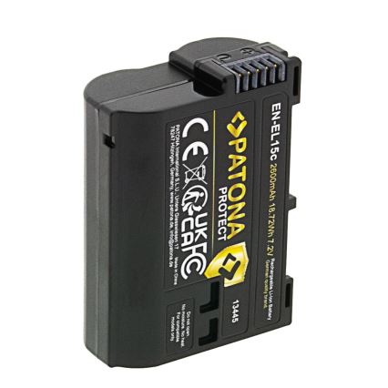 PATONA - Batteri till Nikon EN-EL15C 2600mAh Li-Ion Protect