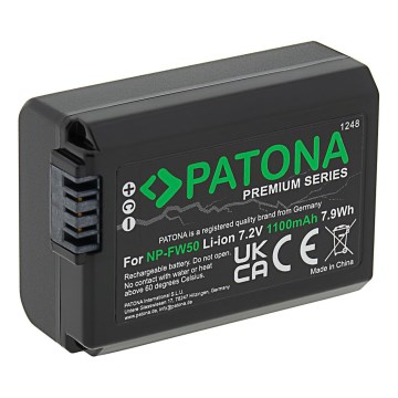 PATONA - Batteri till Sony NP-FW50 1100 mAh Li-Ion PREMIUM