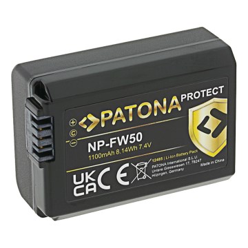 PATONA - Batteri till Sony NP-FW50, 1100 mAh Li-Ion Protect