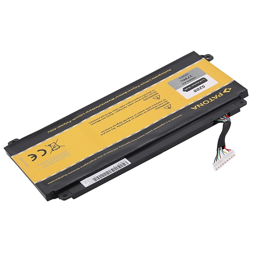 PATONA - Batteri Toshiba Satellite E45W/P55W 3400mAh Li-Pol 10,8V PA5208U-1BRS