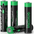 PATONA - KIT 4x Ackumulator AAA/LR03 Li-Pol 500mAh 1,5V med USB-C laddar