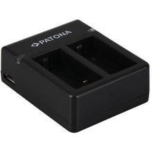 PATONA - Laddare Dual GoPro Hero 3 USB