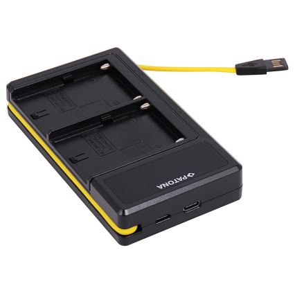 PATONA - Laddare Dual Sony NP-F970/F960/F950 USB