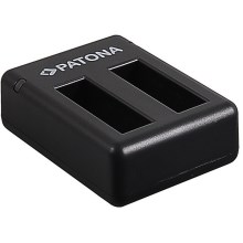 PATONA - Laddare Dubbel för Batteri INSTA360 USB