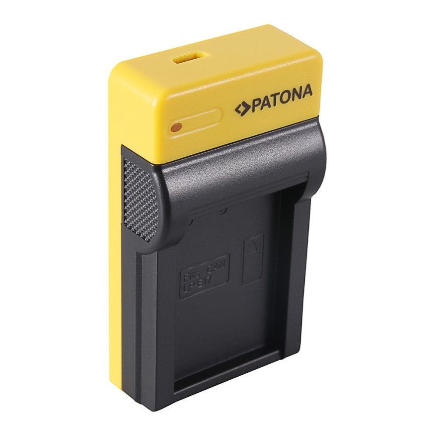 PATONA - Laddare Foto Canon LP-E17 slim,USB