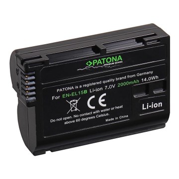 PATONA - Nikon EN-EL15B batteri 2000mAh Li-Ion Premium