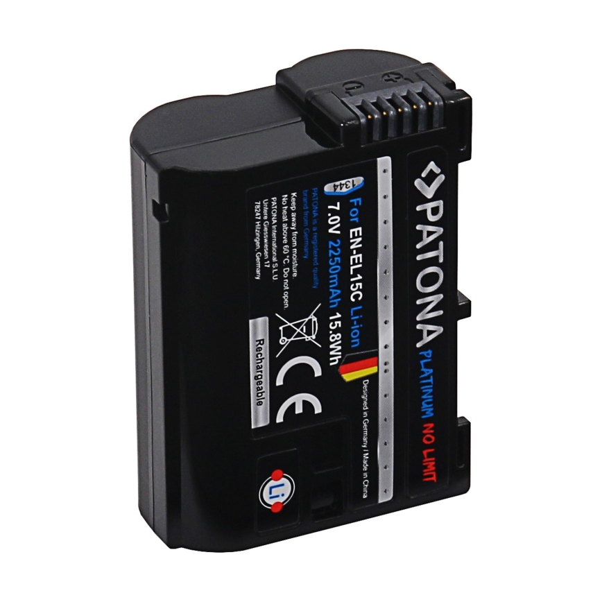 PATONA - Nikon EN-EL15C Li-Ion-batteri 2250mAh Platinum