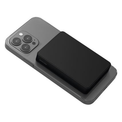 PATONA - Powerbank 10000mAh Li-Pol-PD20W MagSafe USB-C och Qi-laddning