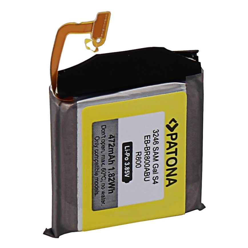 PATONA - Samsung Gear batteri S4 472mAh