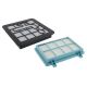 PATONA - Set med filter Philips FC8010/02 för Powerpro Compact Active