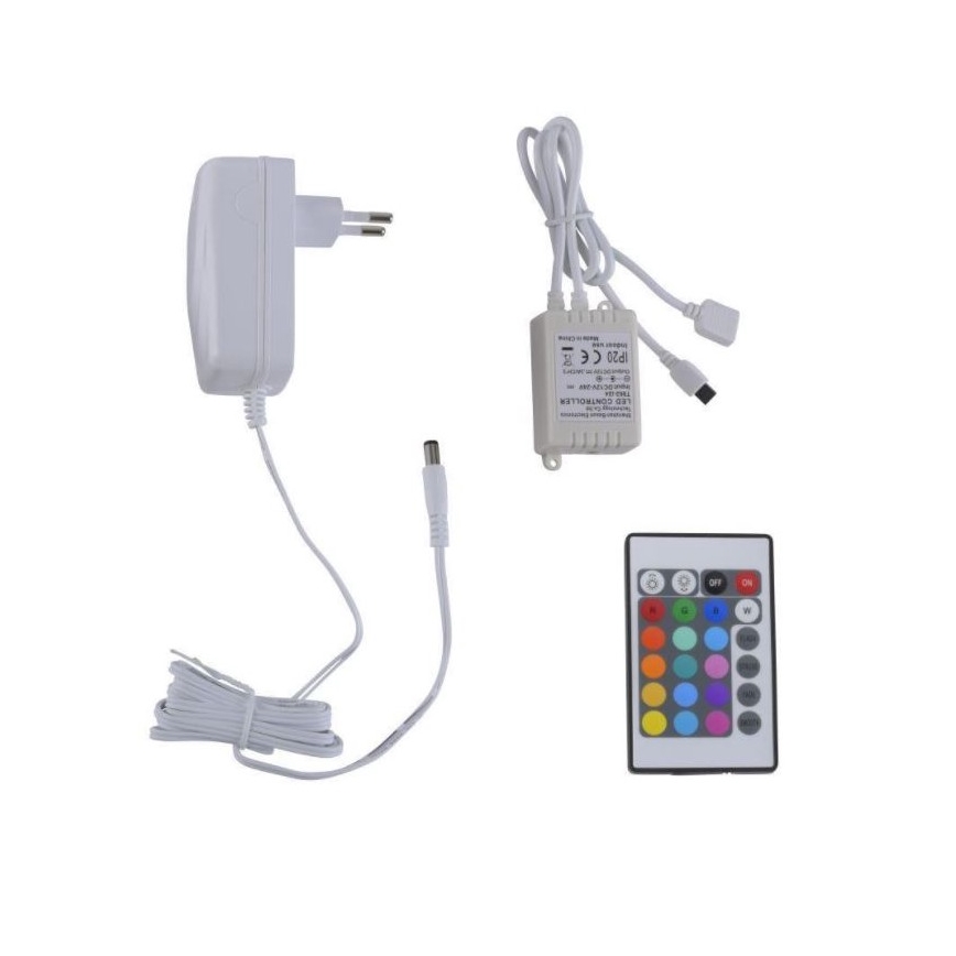 Paul Neuhaus 1205-70 - LED RGB ljusreglerad  ljusslinga TEANIA 10m LED/30W/12/230V + fjärrkontroll 