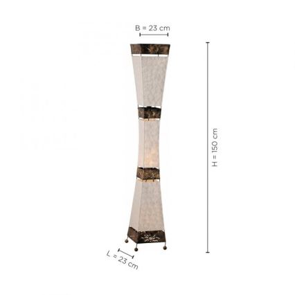 Paul Neuhaus 1923 - Golvlampa ABUJA 3xE27/40W/230V