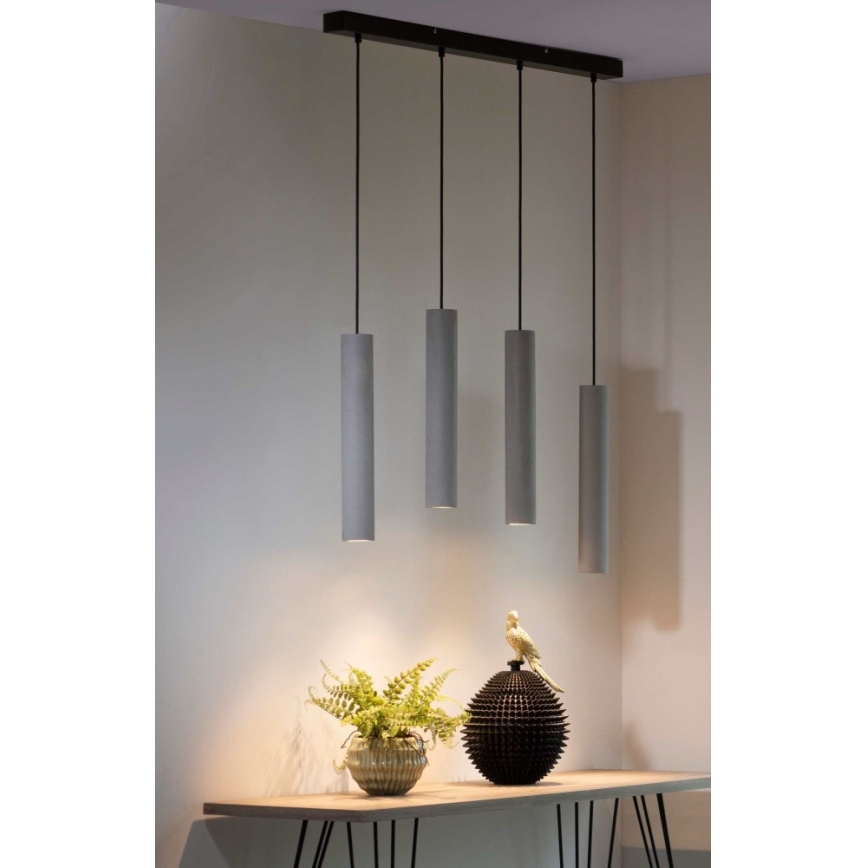 Paul Neuhaus 2204-22 - Ljusskrona med upphängningsrem  ETON 4xGU10/35W/230V