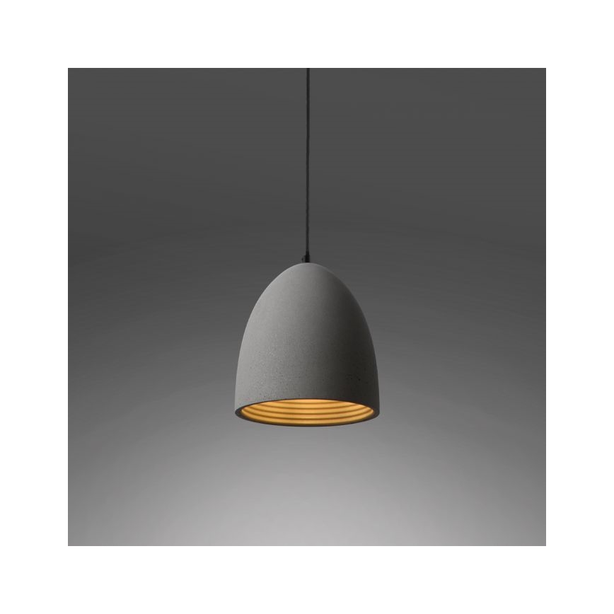 Paul Neuhaus 2231-22 - Ljuskrona med textilsladd ETON 1xE27/40W/230V betong